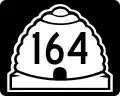State Route 164 marker