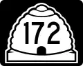 State Route 172 marker