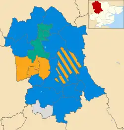 2015 results map