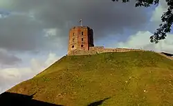 Image 62Gediminas' Tower in Vilnius, built under Vytautas (from History of Lithuania)