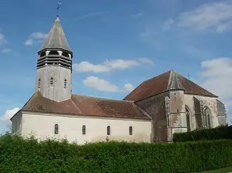 The church in Vallentigny