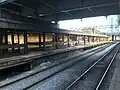 The other side of the station