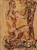 Frits Van den Berghe, Sitting Pink Nude, 1928, Museum of Fine Arts, Ghent