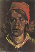 Head of a Woman, 1885, Van Gogh Museum, Amsterdam (F160)