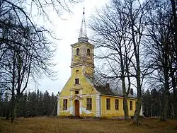 Lutheran church in Vangaži