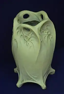 Vase designed by Hector Guimard and made by Lachenal, 1899