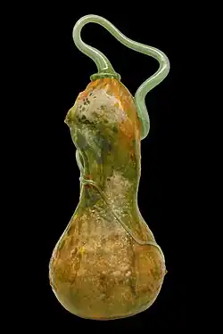 Glass vase by Daum studio, Nancy (c. 1910)