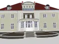 District office building - vector