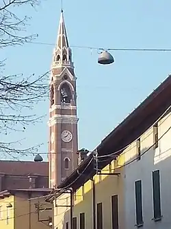 A clock tower