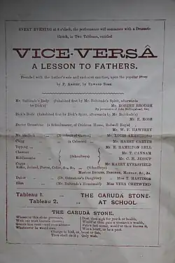 Printed program