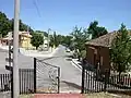 View of the main street from the S. Maria Assunta church entrance.