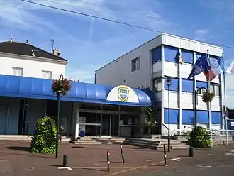 The town hall in Vigneux-sur-Seine