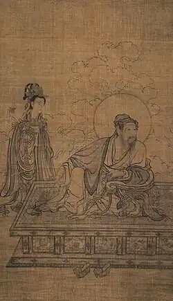 Depiction of Vimalakirti from the Southern Song period (1127–1279)