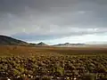 View of the nearby countryside landscape near the village of Abdón Castro Tolay