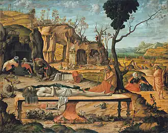 Preparation of Christ's Tomb (1505), Staatliche Museen, Berlin