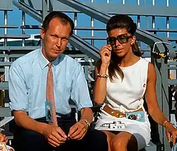 Vittorio Emanuele and Marina Doria, Cape Canaveral, 16 July 1969 (Apollo 11)