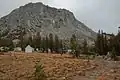 West aspect from Vogelsang High Sierra Camp