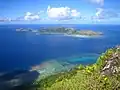 View of Taravai and Angakauitai from Mont Mokoto