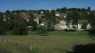 A general view of Menetou-Salon
