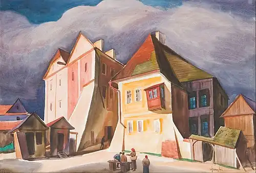 View of Kazimierz Dolny, Muzeum Sztuki w Łodzi