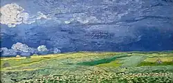 Wheatfield under Thunder Clouds (July 1890)