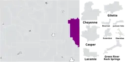 Map of the district