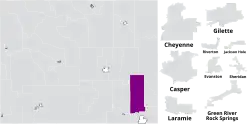 Map of the district