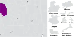 Map of the district