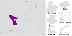 Map of the district