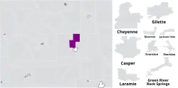 Map of the district