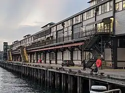 The historic Walsh Bay wharves
