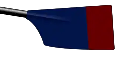 Image showing the rowing club's blade colours
