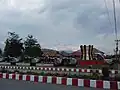 The entrance to Wamena Airport