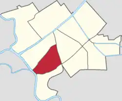 Location of Wanghailou Subdistrict in Hebei District