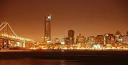 South tower in 2007