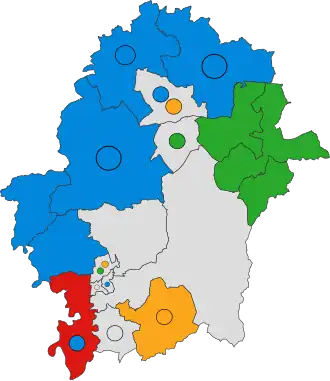 2023 results map
