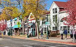 West Elkhorn Avenue in downtown Estes Park
