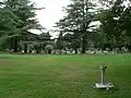 Sundial gravestone.