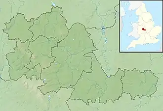 Edgbaston Pool is located in West Midlands county