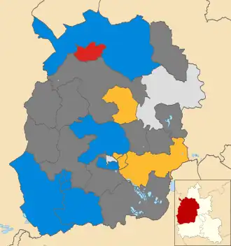 2003 results map