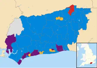 2013 results map