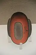 Western Han dynasty Lacquered flanged cup, known as winged goblet (zh:羽觞) or "eared cup"(耳杯) of Prince of Tianchang