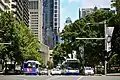 Looking from Oxford Street toward Hyde Park (2013)