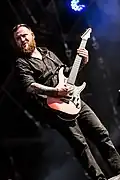 Rhythm guitarist Alex Wade