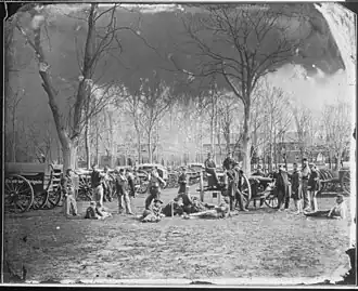 Wiard 6 lb. guns, Washington arsenal. Excelsior brigade