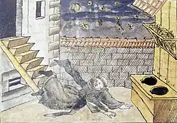 The monk Bastian Hegner, last surviving member of the convent of the Rüti Monastery, falls and dies in Rapperswil on November 10, 1561
