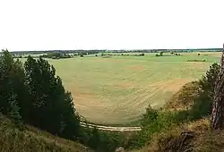 View of Konin from the hill in Chełmno