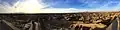 Narin Castle - Panoramic view of Meybod from Castle
