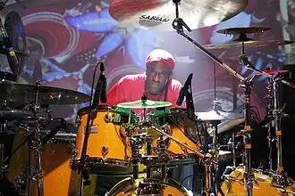 Calhoun at a Living Colour concert in 2009