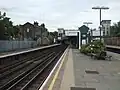 Southbound platform looking south
